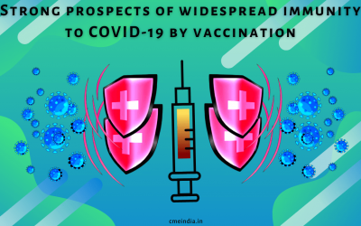 Strong prospects of widespread immunity to COVID-19 by vaccination