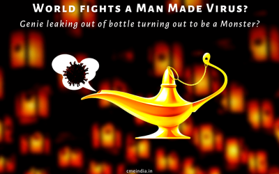 Genie leaking out of bottle turning out to be a Monster? World fights a Man-Made Virus?