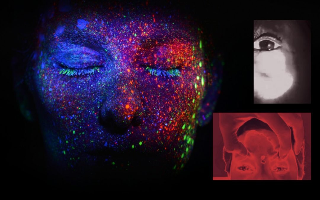 Family with Les yeux fermés (Closed eyes)