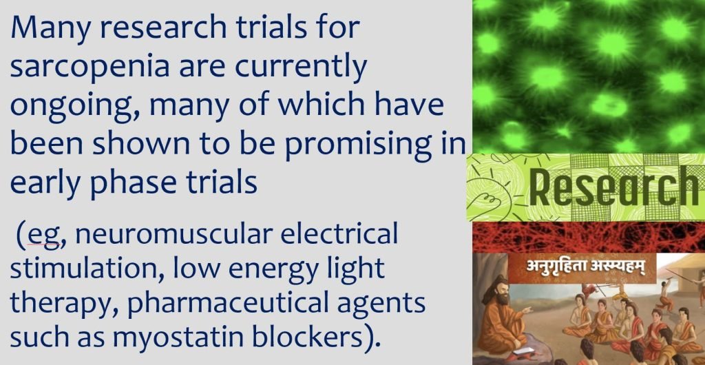 How to fight Sarcopenia while being older?