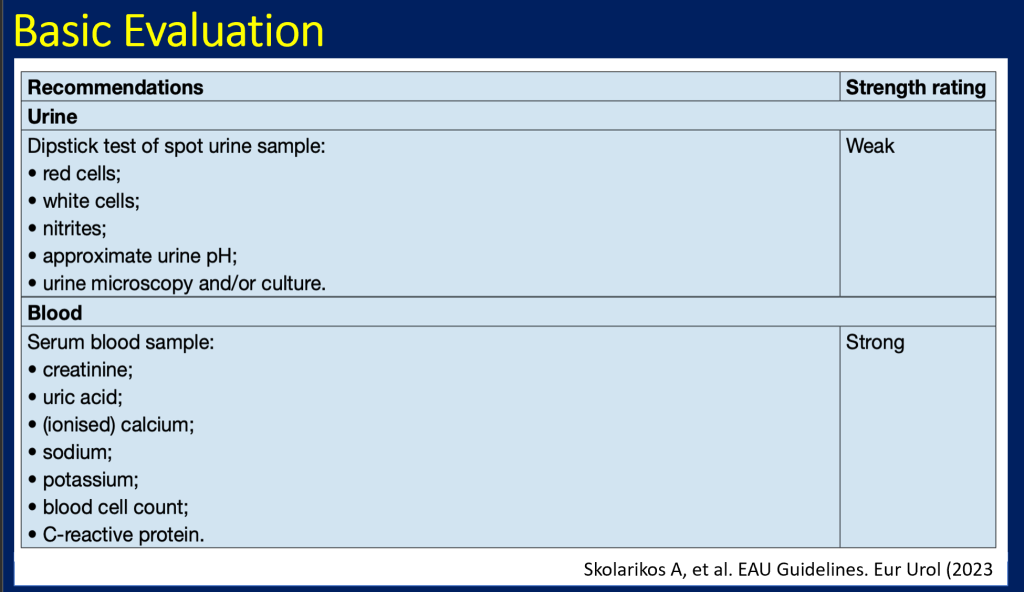 What Physicians Must Know about Approach to Recurrent Renal Calculi