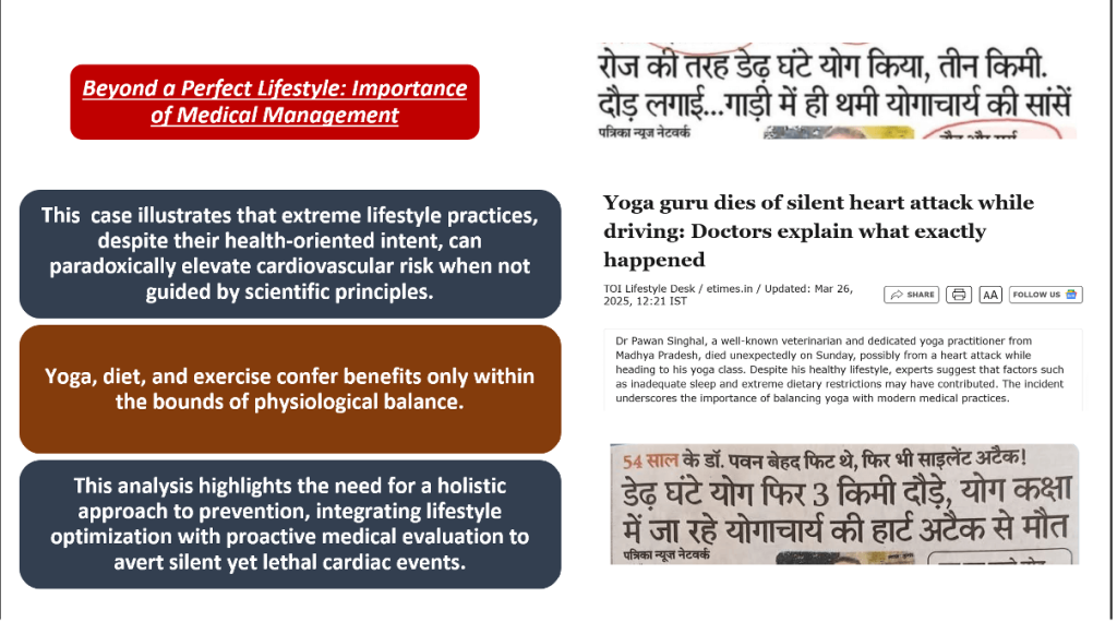 Beyond a Perfect Lifestyle: The Importance of Medical Management in Cardiovascular Risk 