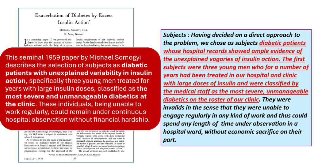 Somogyi Phenomenon: Fact or Fiction?