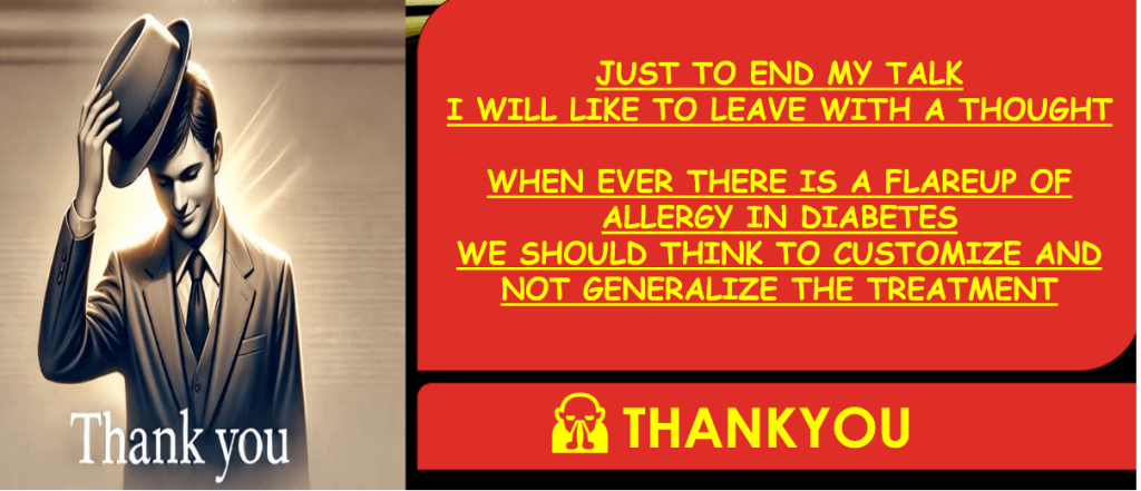 Allergy in Diabetes - What Physicians Must Know?