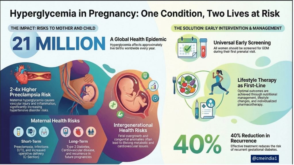 Hyperglycemia in Pregnancy: Physician Essentials on Maternal & Neonatal Outcomes