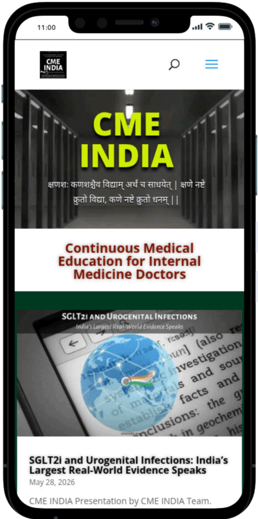 Preview - SGLT2i and Urogenital Infections: India’s Largest Real-World Evidence Speaks