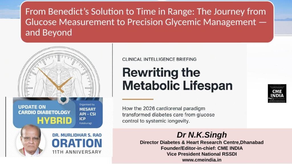 From Benedict's Solution to Time in Range - Journey from Glucose Measurement to Precision Glycemic Management and Beyond
