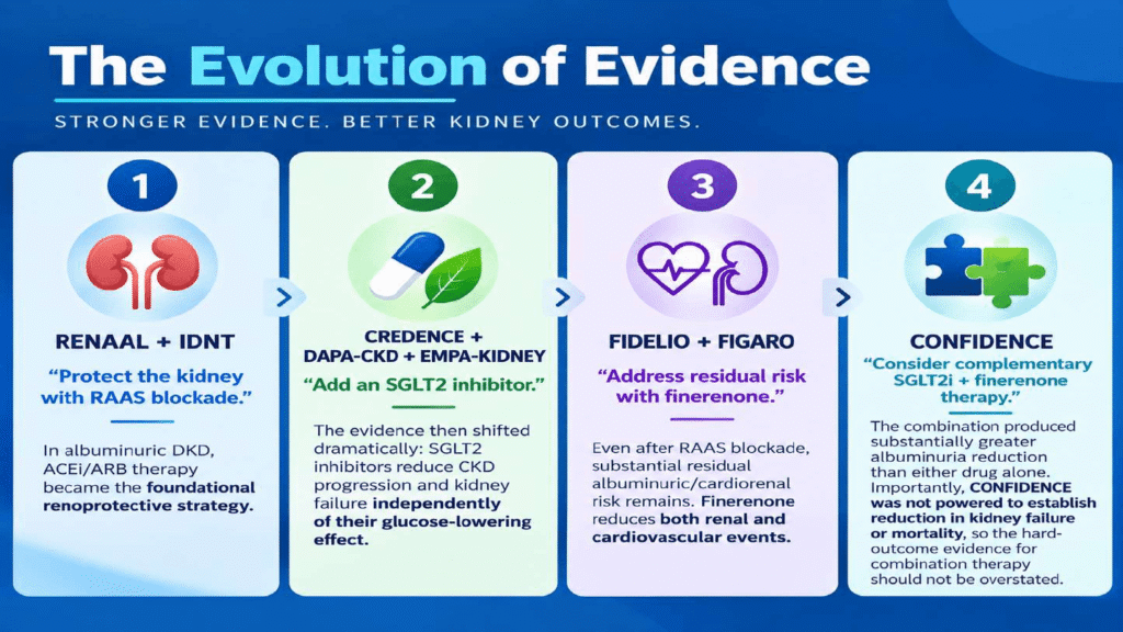 From Detection to Protection: Timely Triple, Obligatory Quadruple Therapy in T2DM with CKD